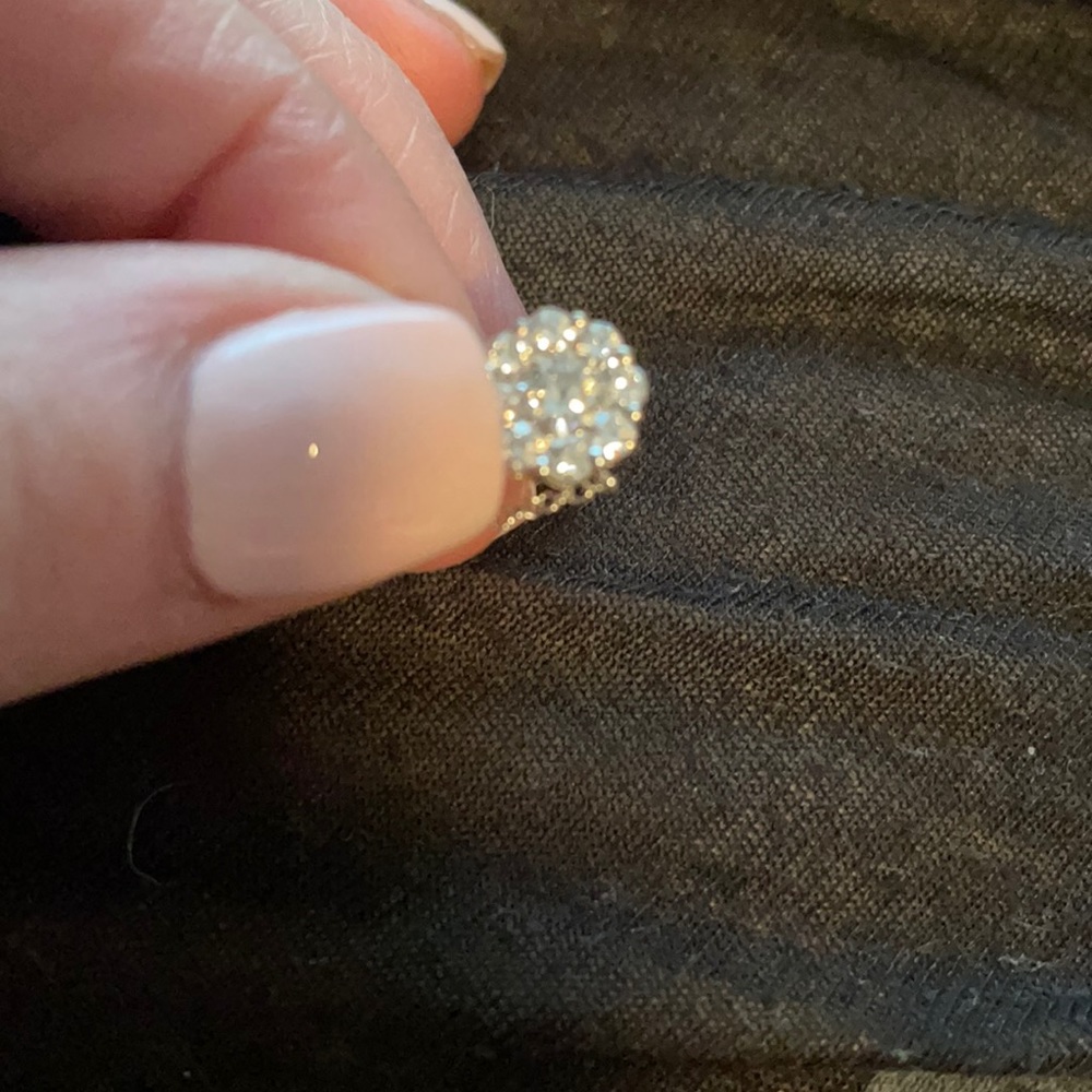 14k diamond necklace